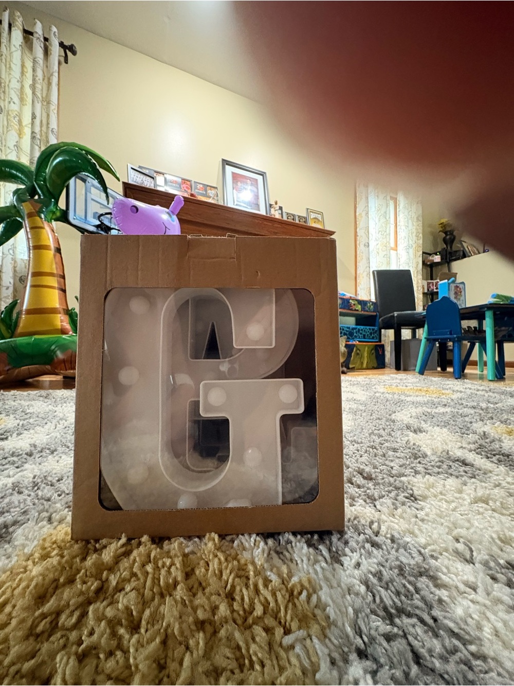 White Light-Up Marquee Letters G R A D - Picture 2 of 3